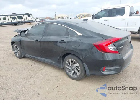 2017 Honda Civic Ex from USA, damaged, VIN 19XFC2F75HE004419